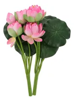 Comprar Mhfoou 2 Ramos De Loto Artificiales, Tallos De Flores Realis