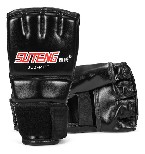 Guantes Deportivos Pu Muay Punching De Piel Tailandesa, Guan