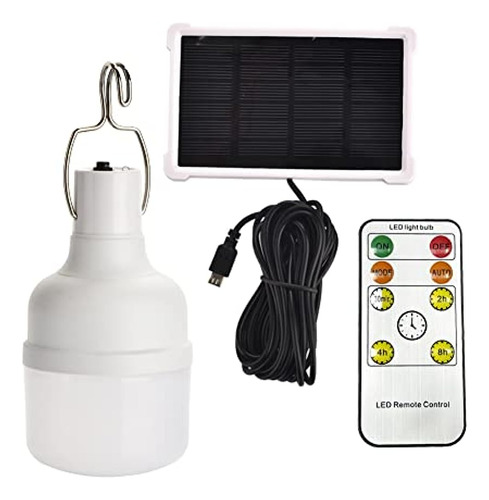 Bombilla Solar Szyoumy, Luz De Camping Al Aire Libre, Bombil