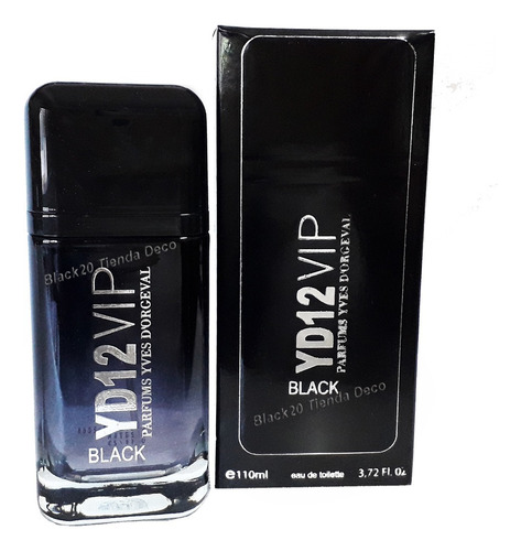 Perfume Yd12 For Men Vip Black Yves D'orgeval