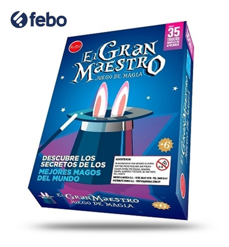 Juego De Magia 35 Trucos Gran Maestro Royal