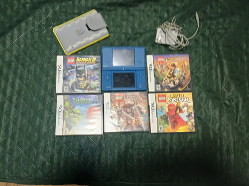 Nintendo Dsi Xi Cor Midnight Blue + 5 Jogos (Usado)