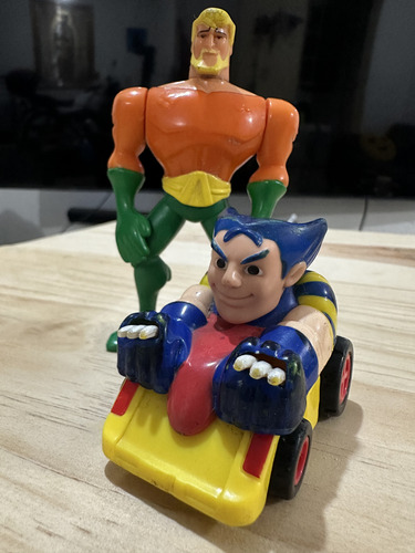 Lote 9 Figuras Super Heroes Dc Marvel Usados 4c (Usado)