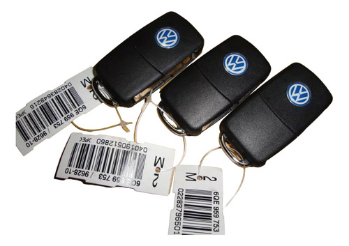 Llaves Codificadas Vw Originales Gol Trend Voyage Suran Fox!