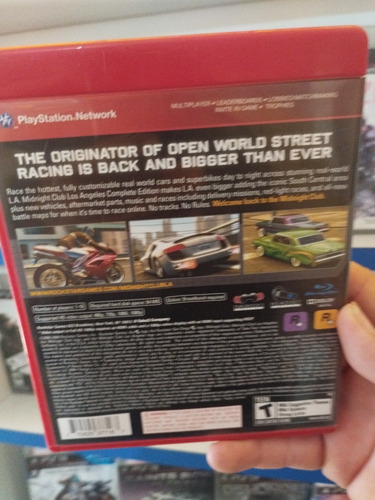 Midnight Club: Los Angeles Complete Edition (físico) (Usado)