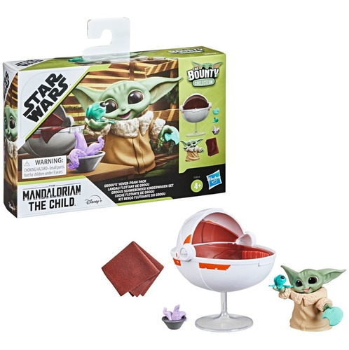 Set De Minifigura Coche Flotante De Grogu - Star Wars Hasbro