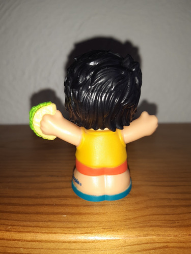 Figura Niño Con Taco Food Truck Little People Mattel 2020 (Usado)