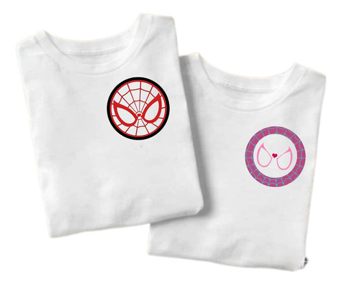 Playera Duo Para Parejas, Spider Duo
