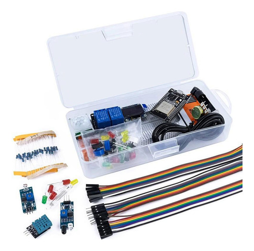 Kit Electrónica Básica Esp32 Wifi Oled Para Arduino Uno