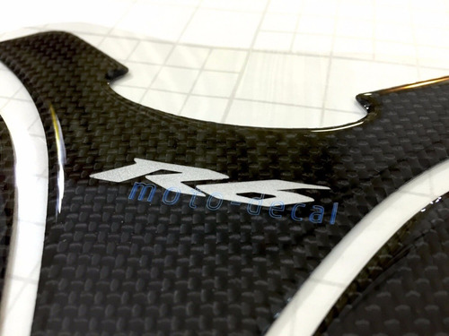 Protector Tanque Yamaha R6 R6r Fibra Carbono Gri Motomaniaco (Usado)