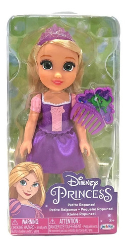 Princesa Rapunzel 17 Cm Con Accesorios Disney Jakks