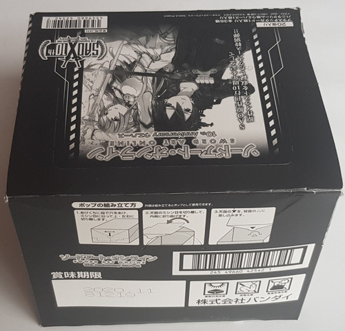 Sword Art Online 10th Anniversary Bandai Wafer Caja 20 Sobre