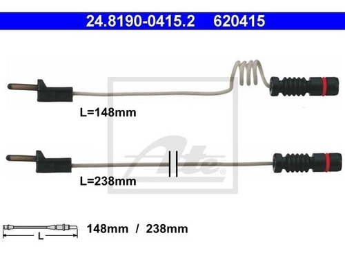 Sensor Balata Delantera Nissan Cabstar 2008 2.5tdi 16v