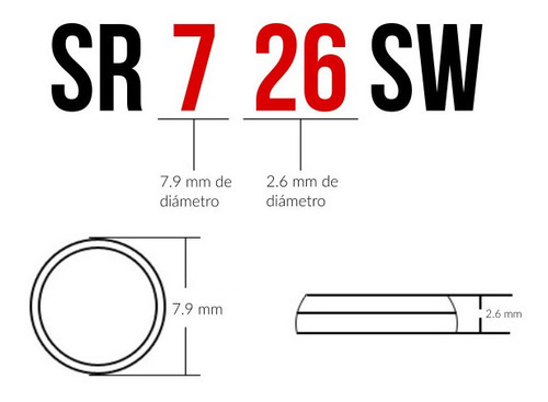1 Pack Sr726sw 397 1.5v Maxell 5 Pzs