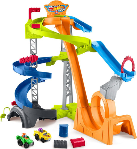 Fisher-price Little People - Juego De Pista De Carreras Con