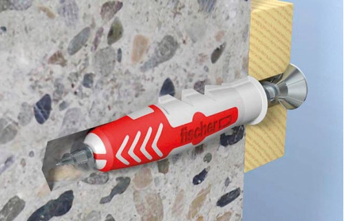 Tarugo Nylon Taco Duopower 10x50 Fischer X 180 Unidades
