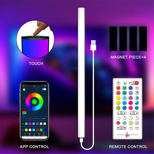 Barra De Luz Bluetooth Inteligente C, Luz Led Inteligente Rg