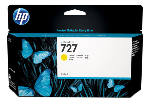 Cartucho Hp 727 Amarillo B3p21a 130ml T920 T1500 T2500 Wis