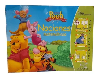 Kinder Pooh Imagina Crece Aprende: Nociones Matematicas, De Yanitza Pérez Y María Guadalupe Huerta. Serie Primeros Pasos Editorial Ediciones Larousse, Tapa Blanda, Primera Edición En Español, 2008