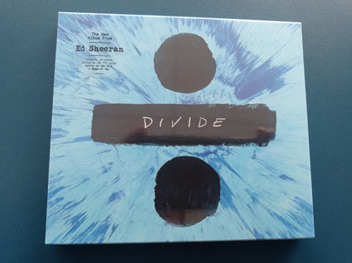 Ed Sheeran  ÷ (divide)  Cd, Album, Deluxe Edition, O-card