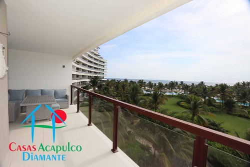 Imagen 2 de 30 de Cad La Isla Bali 401. Departamento De Playa. Terraza Con Vista Al Mar