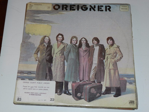 Vinilo 0903 - Foreigner - Cold As Ice (usa) 