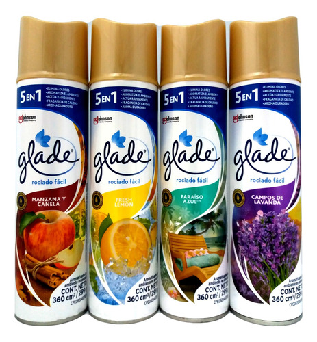 Glade Aerosol Ambientador 360ml Varios Aromas