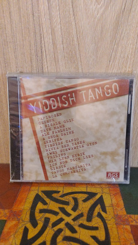 Cd Yiddish Tango Artistas Varios Nuevo