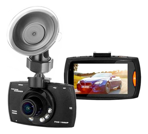 Cámara Dvr Lcd Para Autos 12v Full Hd Usb Con Cargador