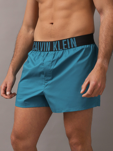 Pack 2 Woven Boxer Intense Power Negro Calvin Klein