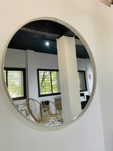 Espejo Redondo Marco de Hierro 70 cm - Kailua Diseño