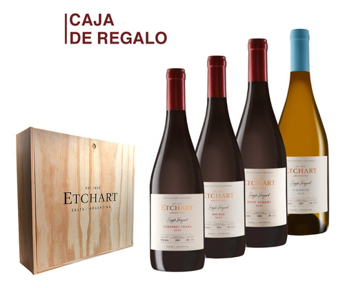 Box Vinos Etchart Single Vineyard