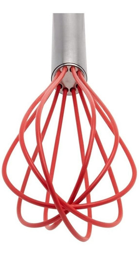 Batedor Fuê Silicone Cabo Inox 10