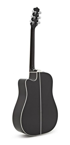Violão Takamine Ef341sc Preto Tampo Sólido Japonês Com Case