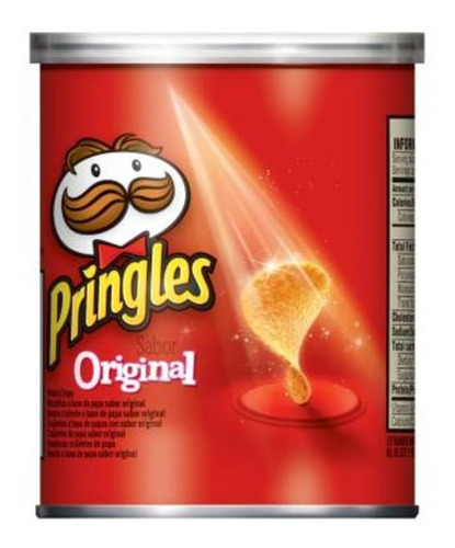 Imagen 5 de 5 de Pringles Papas Sabor Original 40 Gr Botana Crujiente