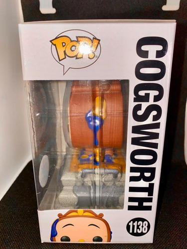 Funko Pop Disney La Bella Y La Bestia / Cogsworth 1138 Fs