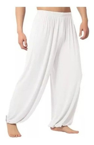 Pan Pantalones Harem Yoga Casual Color Sólido Hombre Casual