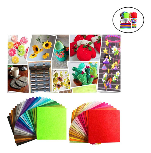 Kit De Manualidades Para Niños, Tela De Collage, Tela De