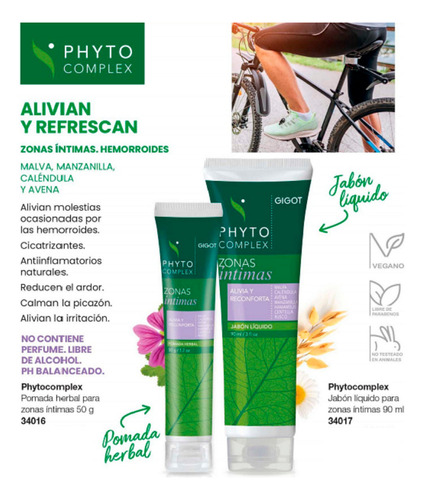 Gigot Phytocomplex Jabon Liquido Para Zonas Intimas 90 Ml.