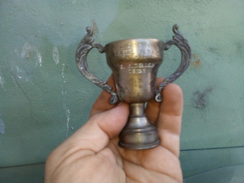 Antigua Copa Trofeo C.a.g.c. Camp. Sapo 1ro. - A.adrian 1956