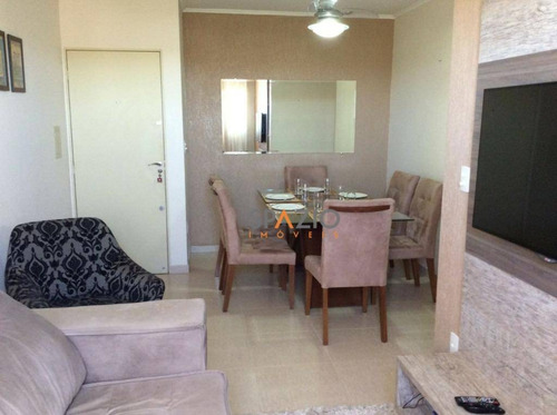 Imagem 5 de 16 de Apartamento Residencial À Venda, Jardim Residencial Das Palmeiras, Rio Claro. - Ap0018