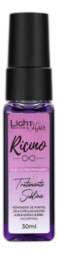 Light Hair Serum Reparador De Pontas Ricino 30ml