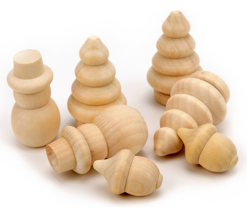 Pinzas De Madera Para Muñeco De Madera, Atractivas Pinzas De