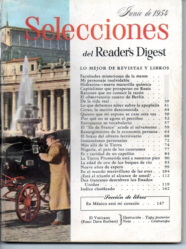 Selecciones Del Reader´s Digest Nº163 Junio 1954