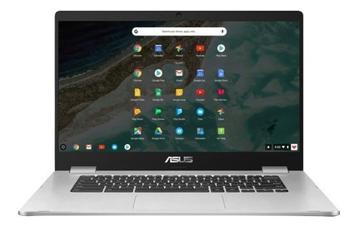 Laptop Asus C523 Chromebook 15.6 Intel Celeron 8gb 64gb Emm Color Plateado