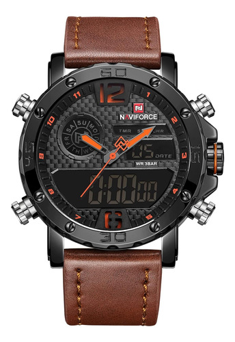 Naviforce Relojes Deportivos Impermeables Para Hombre Reloj 