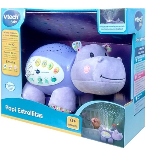 Muñeco D Peluche Hipopotamo Vtech Estrellitas Nuevo Original