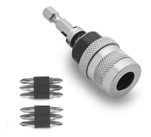 Adaptador Punta 1/4 Atornillador Durlock Bremen Puntas 7293