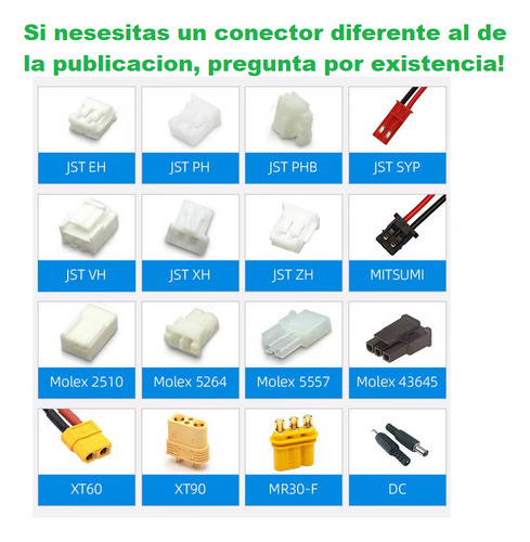 Batería Fuego Rápido 11.1v 800mah Pistolas Hidrogel Rc Robot