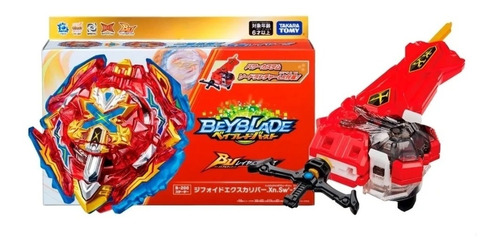Beyblade Xcalibur B-200 Takara Tomy Viene Con Lanzador